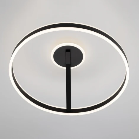 Потолочная люстра на штанге светодиодная с пультом Citilux Дуэт CL719761 (кольцо)