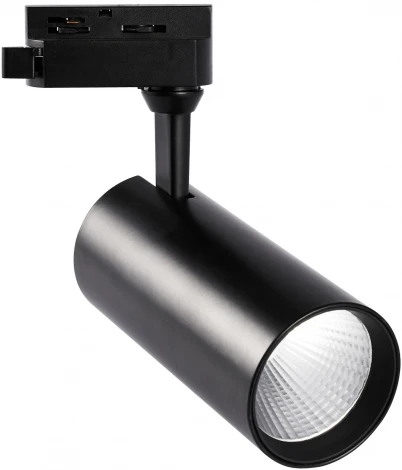 Трековый светильник Volpe ULB-Q276 25W/4000К BLACK (LED, 220V, IP40)