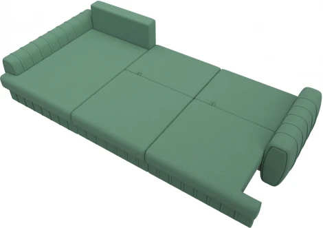 Диван угловой Лига-057 НПБ Лонг угол левый Лига Диванов (Рогожка) арт.129296L