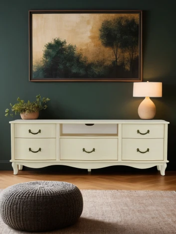 ТВ-тумба Джульетта-2 дуб шампань Л Mebelik 009439