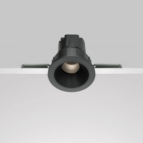 Встраиваемый светильник под гипсокартон Wise 4000K 7W Maytoni DL057-7W4K-B (LED, 220V, круглые)