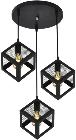 Подвесной светильник Seven Fires Biern SF4039/3P-BK