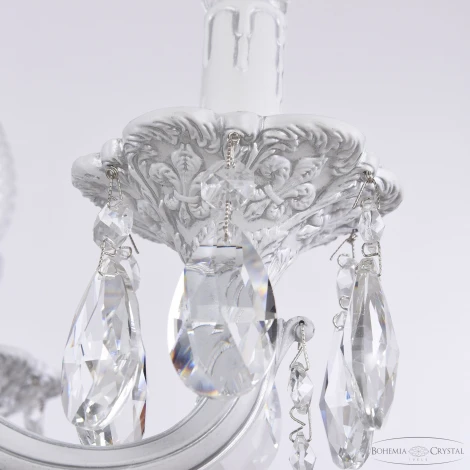 Подвесная люстра Bohemia AL7801 AL78101/6/175 B WMN (220V, хрусталь, свеча)