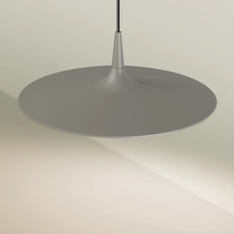 Подвесной светильник Odeon Light Sombra 7038/12L серый/металл/акрил 12W 3000K 220V (LED, на проводе, круглые)