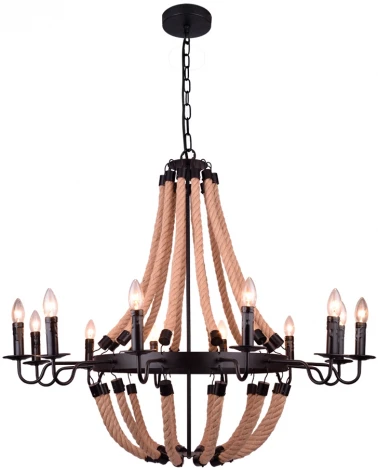 Подвесная люстра Arte Lamp Marsiglia A8956LM-12BK