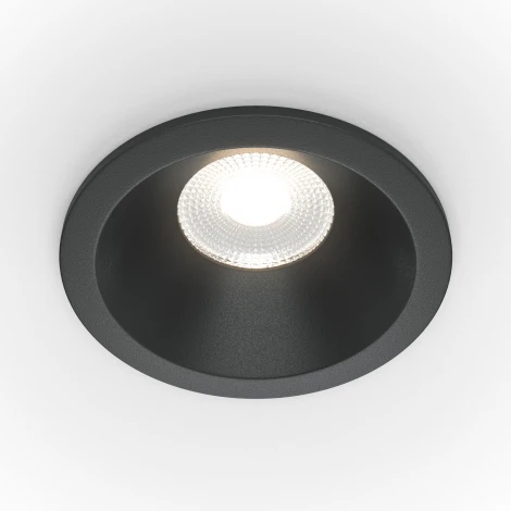 Встраиваемый светильник Zoom 4000K 1x12Вт 60° IP 65 Dim Triac LED Maytoni Technical DL034-L12W4K-D-B (220V, круглые)