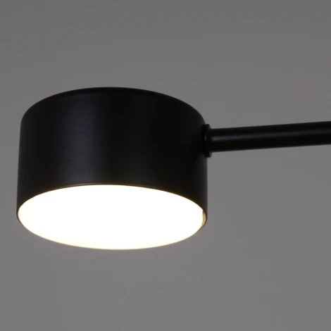 Потолочная люстра на штанге Reluce 03722-0.3-08 BK GX53