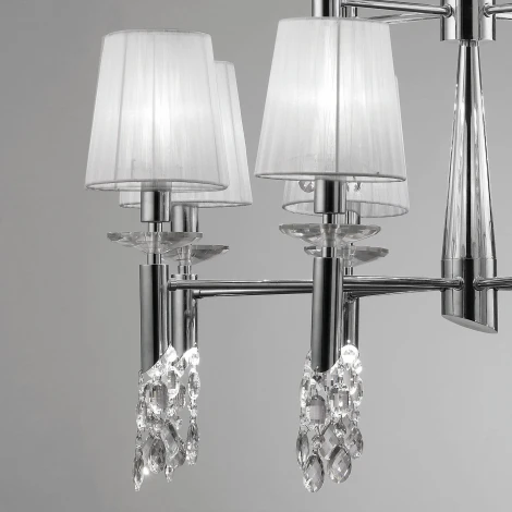 Подвесная большая люстра Mantra Tiffany 3850 (220V, на цепи)