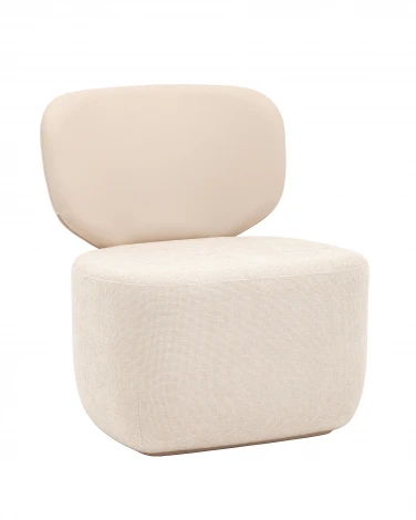 Кресло Спейс спинка экокожа, сиденье шенилл бежевый Stool Group УТ000042298