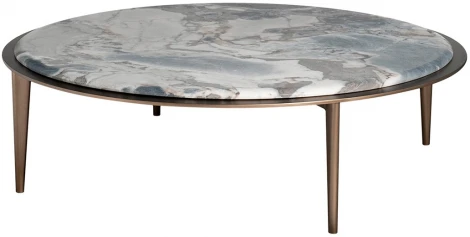 58DB-24082 Стол журнальный d110*32см Garda Decor