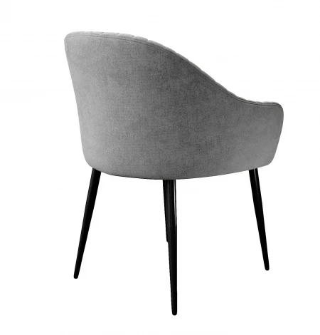 Стул DikLine 440 TW09 светло-серый, ножки черные арт.00-00079928