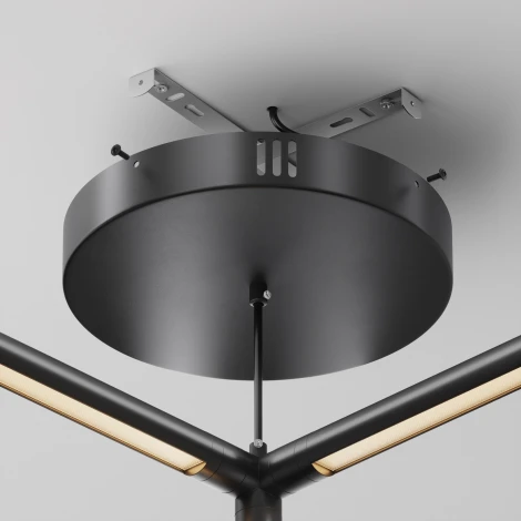 Потолочная чаша для ввода питания с блоком питания системы Shelf Maytoni Accessories for system Shelf CA031B-B