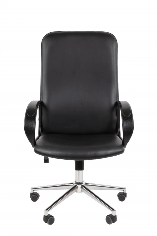 Офисное кресло Chairman 278 Россия экопремиум черный хром 7206371