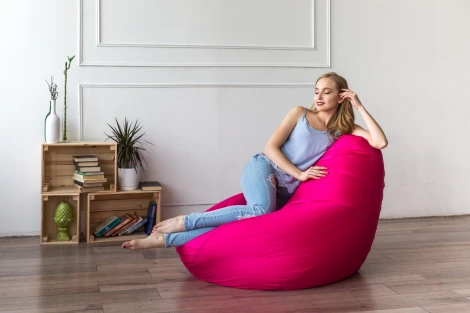 Кресло мешок Dreambag Груша Розовое (Оксфорд) (3XL, Классический) 5000241