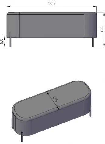 Пуф R-Home большой Gawaii Светл серый