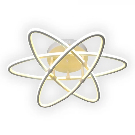 Потолочная люстра Максисвет Геометрия 1-1654-WH Y LED