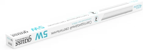 Светильник c кнопкой Gauss TL Elementary TL001 линейный 5W 400lm 4000K IP20 LED (220V, выключатель)