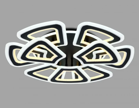 Потолочная люстра с пультом, на штанге, светодиодная Ambrella ACRYLICA FA8893 (220V)