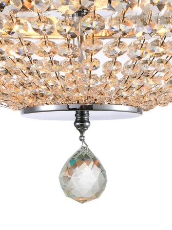 Потолочная люстра Natali Kovaltseva Barocco 81405/4C CHROME