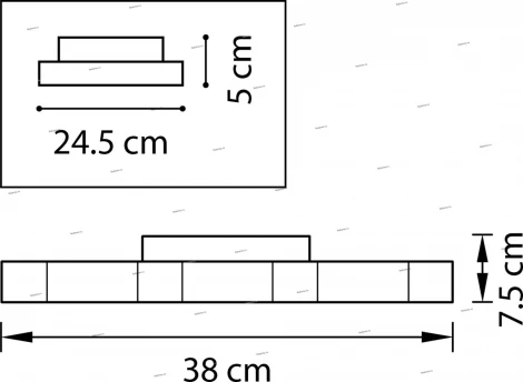 Потолочный светильник Lightstar Favo 750072 (LED, 220V, IP40)