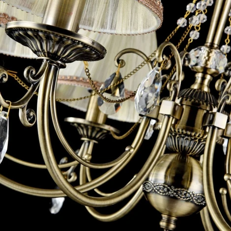 Подвесная люстра Maytoni Soffia RC093-PL-06-R (220V, подвески, на цепи)