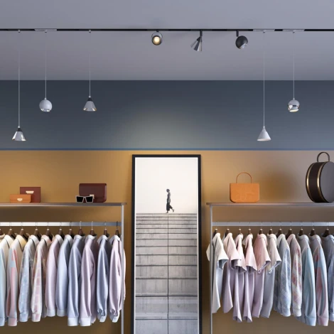 Трековый светильник Novotech SHINO FLUM 358393 (LED, 48V, шар)