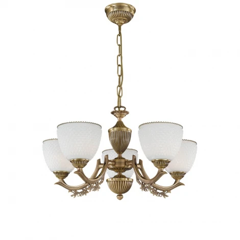 Подвесная люстра Reccagni Angelo 8651 L 8651/5 (220V, на цепи)