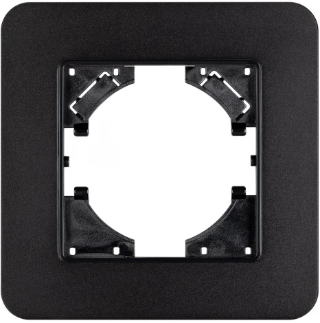 Рамка алюминиевая FRM-AKIRY-SFAL-1-BK (Arlight) 049685