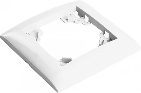 Рамка на 1 пост (белый) Stekker Эрна Элегант 49629