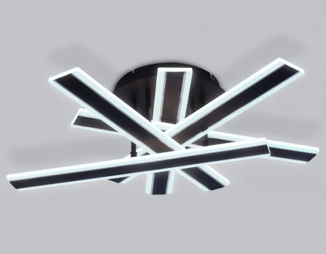 Потолочный светодиодный светильник с пультом Ambrella Acrylica Original FA8906 (регулировка яркости, 220V, умный дом - Smart Life, круглые)