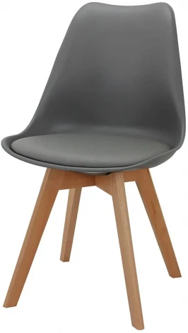 Комплект из 4-х стульев Eames Bon серый Bradexhome арт.FR 0025K