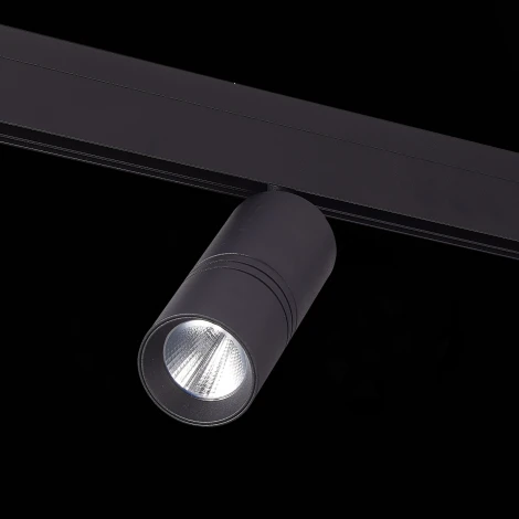Трековый светильник магнитный светодиодный ST Luce Skyline 48 ST365.446.20 черный LED 1*20W 4000K 48V