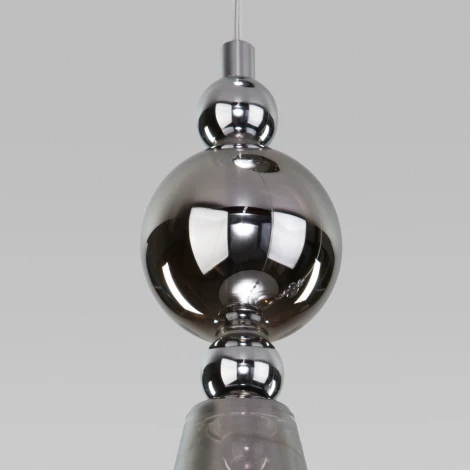 Подвесной светильник Eurosvet Ilario 50202/3 хром (220V, на проводе)