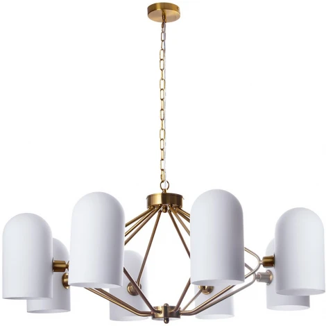 Подвесная люстра Arte Lamp Cassel A5454LM-8PB (220V, на цепи)