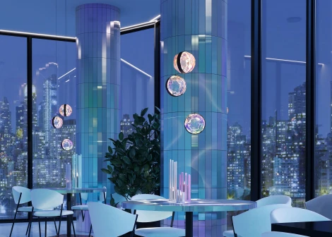 Подвесной светильник Maytoni Misterio MOD379PL-L17B3K (LED, 220V, на проводе, шарики)