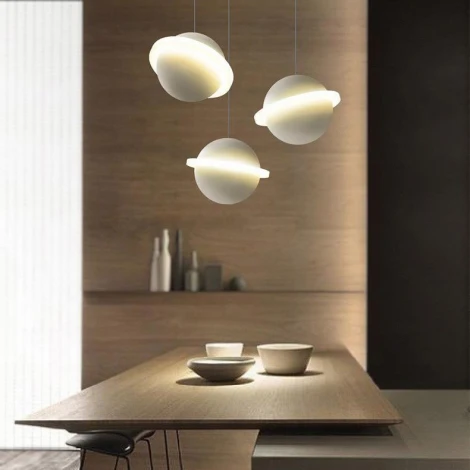 Подвесной светильник Wi-Fi Parma D46 ImperiumLoft Parma01 (LED, 220V, пульт управления, на проводе)