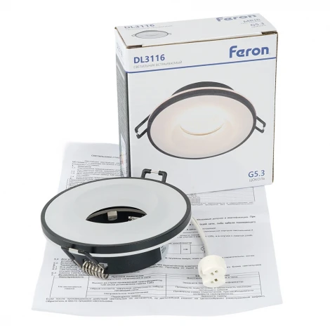 Светильник потолочный встраиваемый Feron DL3116 51939