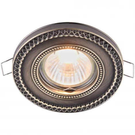 Встраиваемый точечный светильник Maytoni Metal Classic DL302-2-01-BS