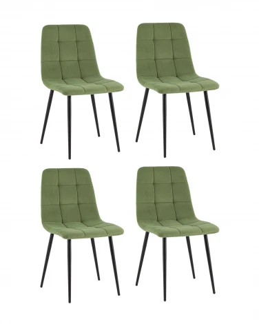 Стул Одди Original велюр пыльно-оливковый 4 шт. Stool Group УТ000042236