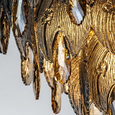 Подвесная люстра хрустальная Modelux MODELUX ML.6928.500 BS