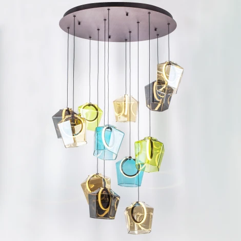 Потолочная люстра каскадная Lightstar Caramello 796229 (LED, 220V, на проводе)