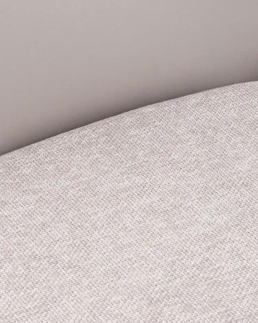 Кресло Спейс спинка экокожа, сиденье шенилл светло-серый Stool Group УТ000042297