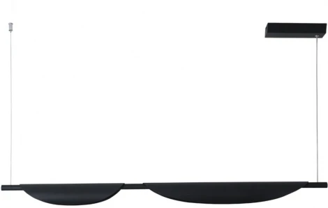 Подвесной светильник Lumion Joel 6548/16L черный LED 16W 4000K 350Лм 220V (сенсорный выключатель, на проводе)