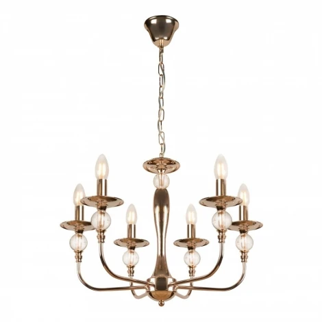 Подвесная люстра iLamp Aura 1030-6GD