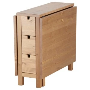 НОРДЕН Стол складной, морилка,антик