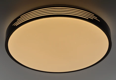 Потолочный светильник круглый светодиодный с пультом и регулировкой цветовой температуры ЭРА SPB-6-70-RC Liburn (220V, круглые)