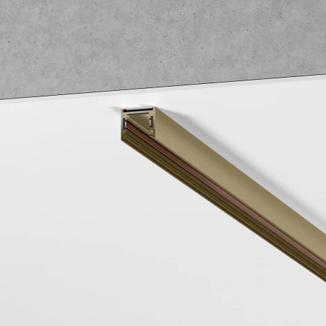 Шинопровод магнитный накладной Elektrostandard Line Magnetic Brass Line 85223/00 (латунь) (1,5м) (48V)