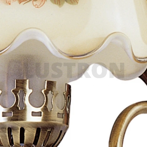 Бра N-Light 833 833-01-01 красное дерево+бронза