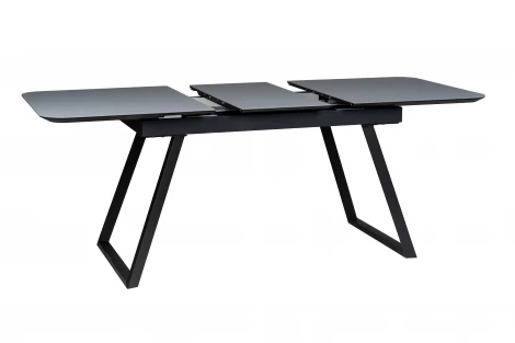 Стол Пеле 140-180 Automatic Dark matte glass