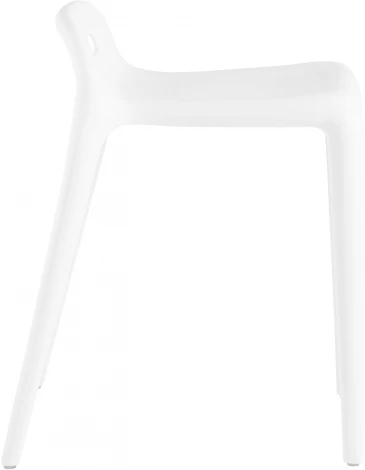 Табурет Sletten пластик белый УТ000037038